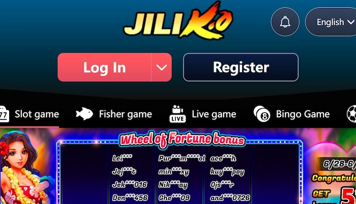 REGISTER jiliko